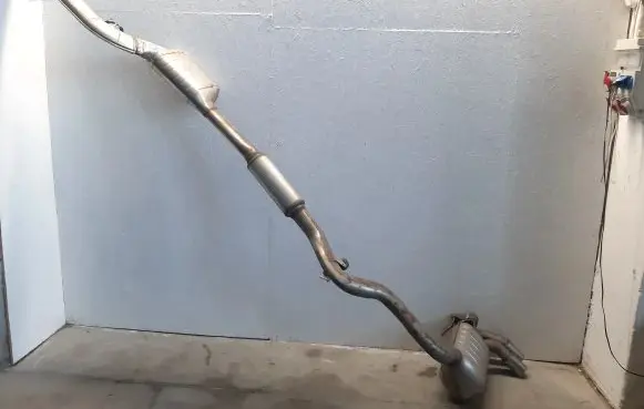 BMW 4 F36 Gran coupe Muffler/silencer 8594597 10432421