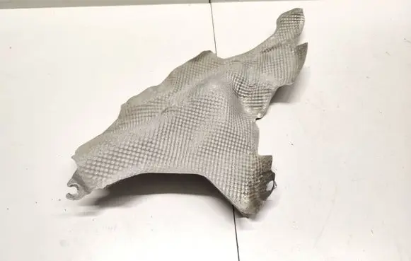 Heat shield in engine bay
