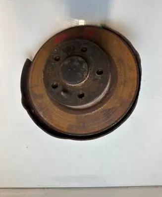 Rear wheel hub spindle/knuckle
