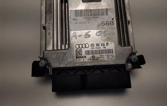 Audi A6 S6 C6 4F Engine control unit/module 03G906016BF 0281011850 1039S07901