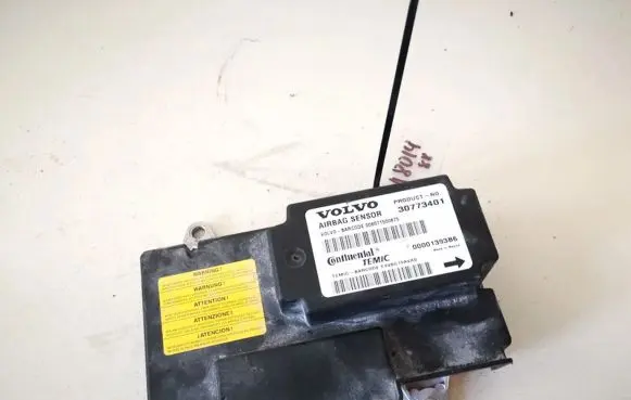 Volvo S40 Airbag control unit/module 30773401