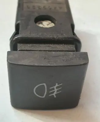 Fog light switch
