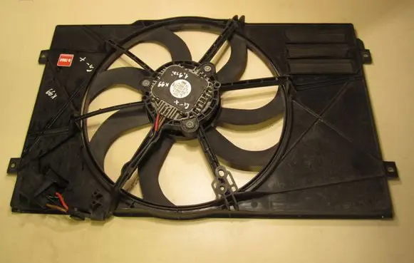 Volkswagen Golf Plus Fan set 1K0959455EF 7726030401 1K0121203AG