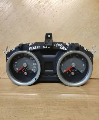Renault Megane II Speedometer (instrument cluster) 2RPF14B115CH 35110419