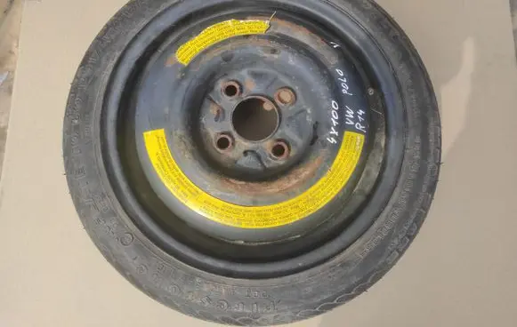 Volkswagen Polo IV 9N3 R14 spare wheel 4X100 ZAP1