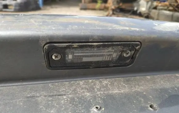 Number plate light