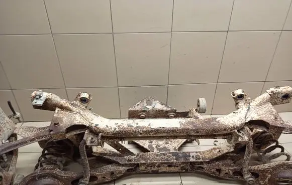 Rear axle beam