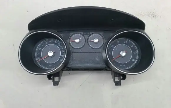 Fiat Punto Evo Speedometer (instrument cluster) 51897826