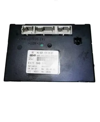Mercedes-Benz S W221 Air conditioning/heating control unit A2218709987 00153911 5HB00867006