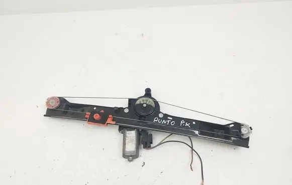 Fiat Punto (188) Front door window regulator with motor 51765574
