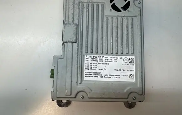 Mercedes-Benz A W177 Speedometer control unit/module A2479001215 A2479018003 A1779024318