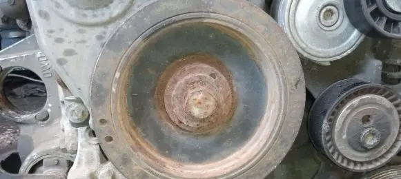 Peugeot 807 Crankshaft pulley
