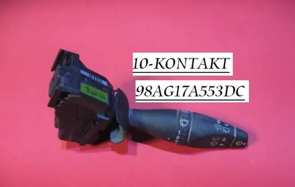 Ford Focus Wiper control stalk 98AG17A553DC