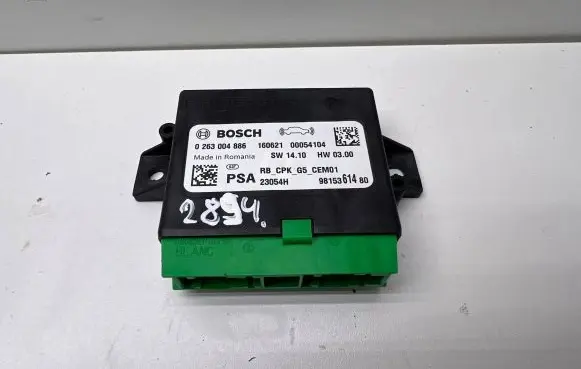 Citroen Jumpy Parking PDC control unit/module 9815361480 160621 00054104