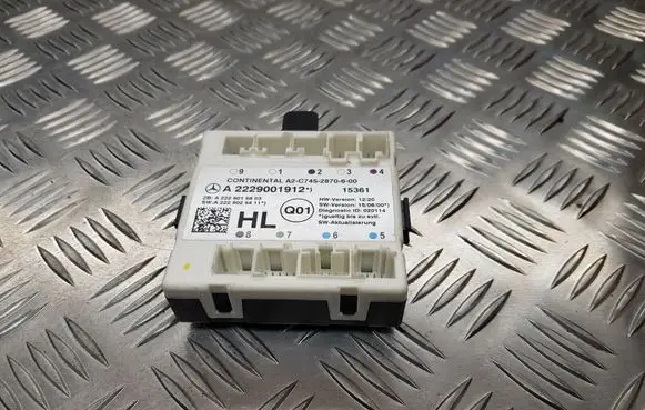 Mercedes-Benz S W222 Door control unit/module A2229001912