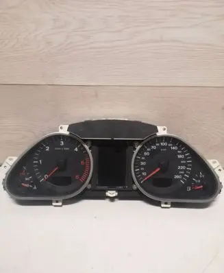 Audi A6 S6 C6 4F Speedometer (instrument cluster) 4F0920900L 4F0910900 503000730202