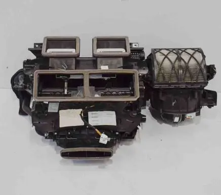 Interior heater climate box assembly