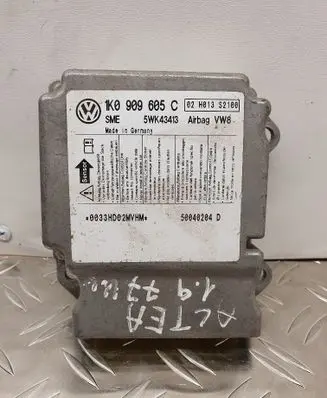 Seat Altea XL Airbag control unit/module 1K0909605C 5WK43413