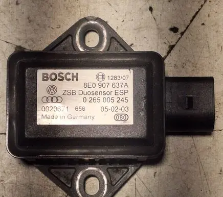 ESP acceleration yaw rate sensor