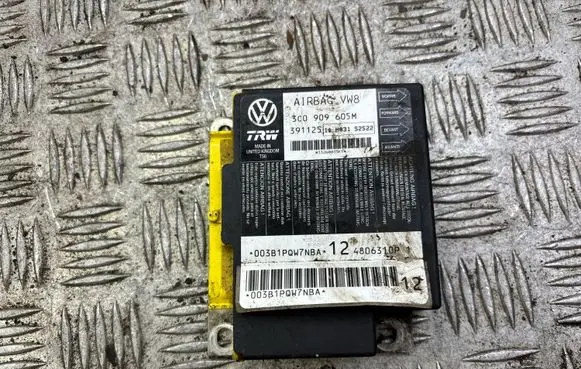Volkswagen PASSAT B6 Airbag control unit/module 3C0909605M