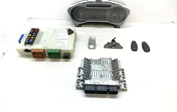 Ford Mondeo MK IV Engine ECU kit and lock set 7G9112A650YJ 7G9T14A073DD 8M2T10849XC