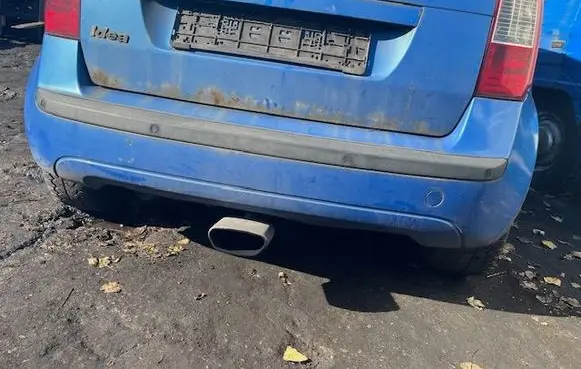 Rear bumper