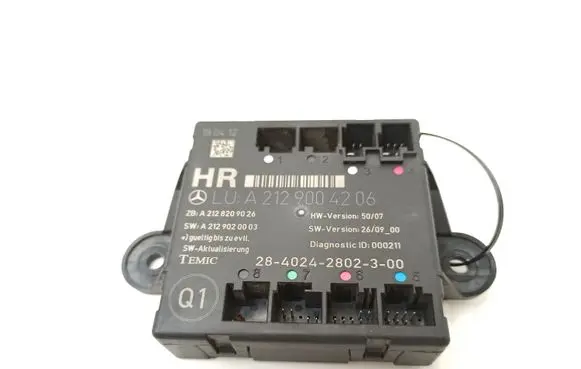 Mercedes-Benz E W212 Door control unit/module A2129004206 A2128209026 A2129020003
