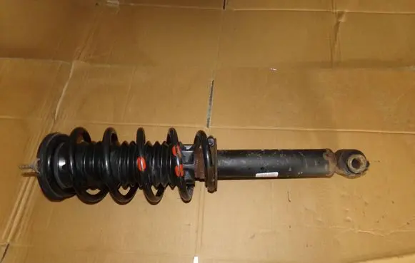 Peugeot 407 Front shock absorber with coil spring
