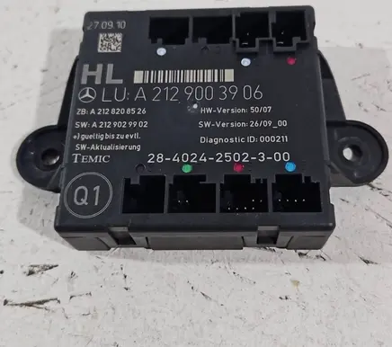 Mercedes-Benz C W204 Door control unit/module A2128208526 A2129003906