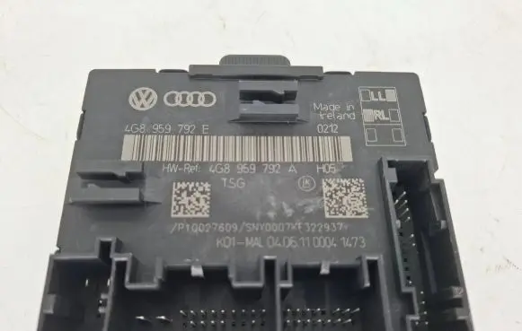 Audi A6 S6 C7 4G Door control unit/module 4G8959792A 4G8959792E