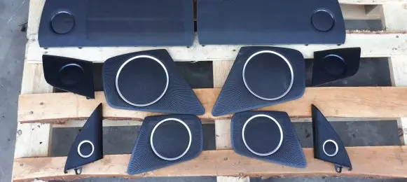 Audi A4 S4 B8 8K Front door speaker cover trim 