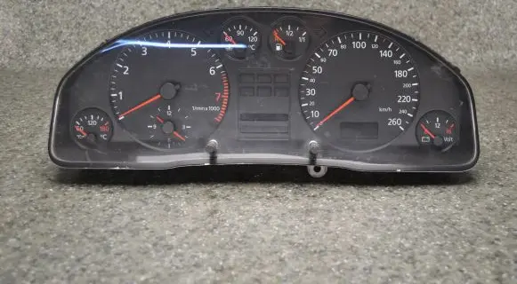 Audi A6 S6 C5 4B Speedometer (instrument cluster) 4B0919860F 110008888002