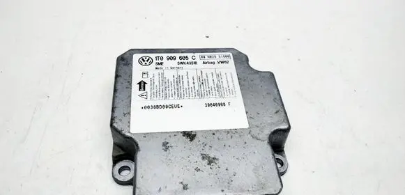 Volkswagen Touran I Airbag control unit/module 1T0909605C