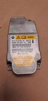 BMW 5 E60 E61 Airbag control unit/module 9118749 31911874901W 2204391