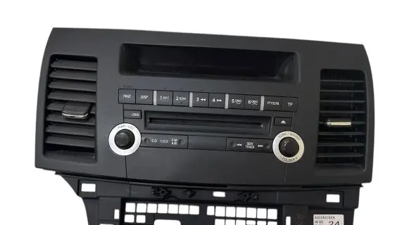 Mitsubishi Lancer X Radio/CD/DVD/GPS head unit 8002A378XA 3857246 7H27A
