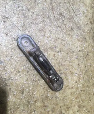 Mercedes-Benz E W124 Number plate light 