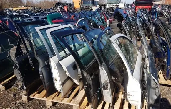 Mitsubishi Pajero Sport I Rear door melynos
