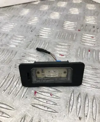 Number plate light