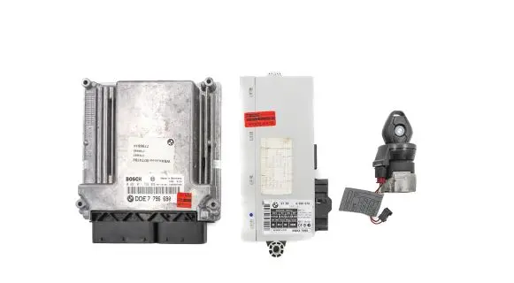 Engine ECU kit and lock set