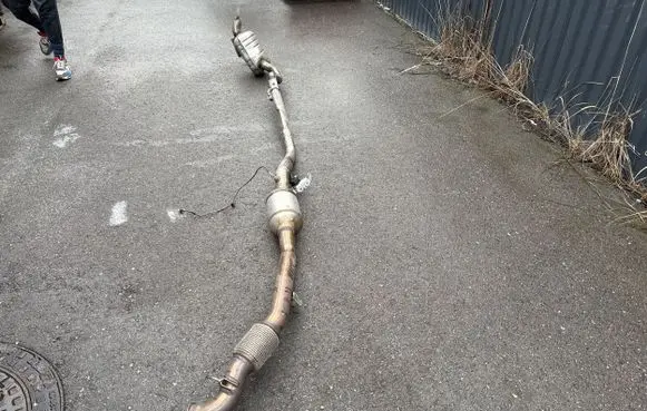 Mercedes-Benz GLA H247 Muffler/silencer 
