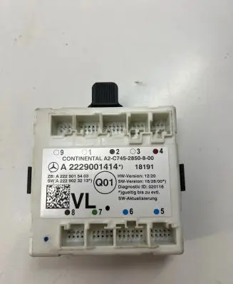 Mercedes-Benz C W205 Door control unit/module A2229001414 A2229015403 A2229023213