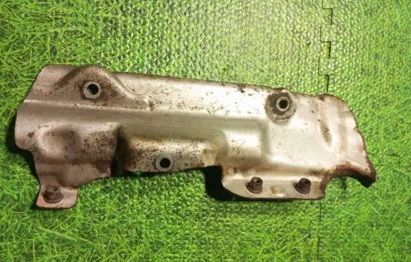 Heat shield in engine bay
