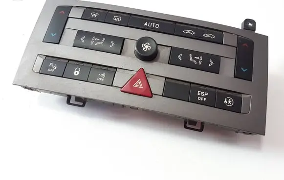 Peugeot 407 Climate control unit 96573322 080904 96470290XT