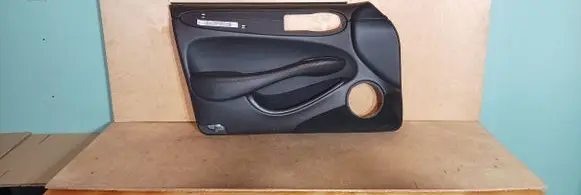 Jaguar XJ X308 Front door card panel trim GNC1203AK LEG BLACK