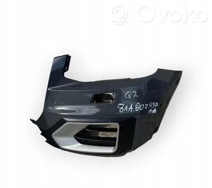 Audi Q2 - Front bumper corner part panel trim 81A807437A