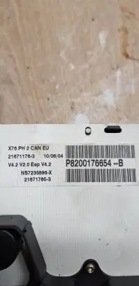 Renault Kangoo I Speedometer (instrument cluster) P8200176654b NS7235896X 2167117653