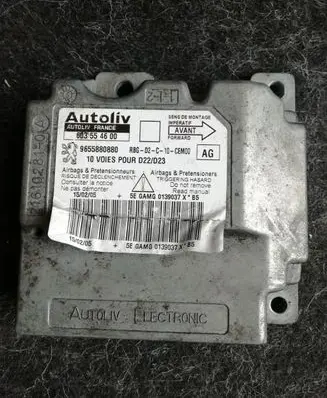Peugeot 407 Airbag control unit/module 9655880880