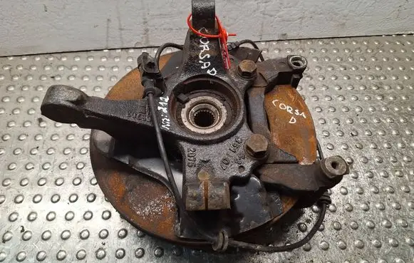 Opel Corsa D Front wheel hub spindle knuckle S25056212 55703154