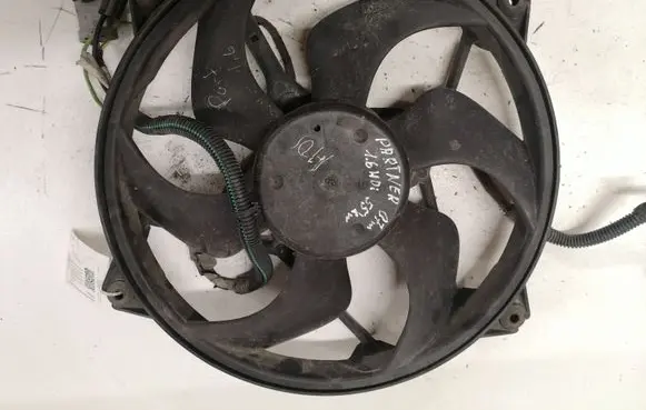 Peugeot Partner Electric radiator cooling fan 1831237016