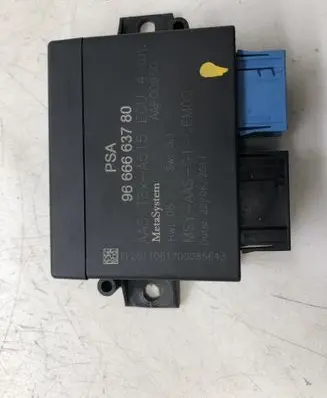 Peugeot 3008 I Parking PDC control unit/module 9666663780